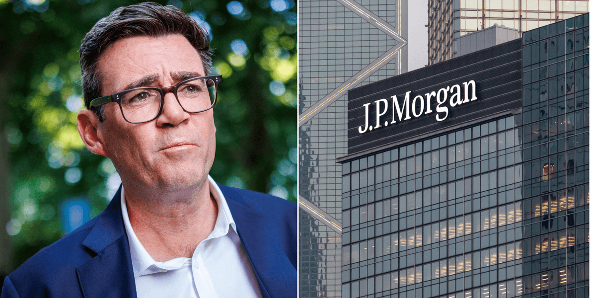 JPMorgan opens door to scrapping £3billion investment in Britain in major tax warning to Andy Burnham