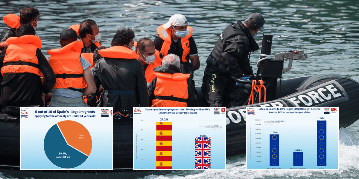 Millions of illegal migrants able to cross British border with zero checks within weeks