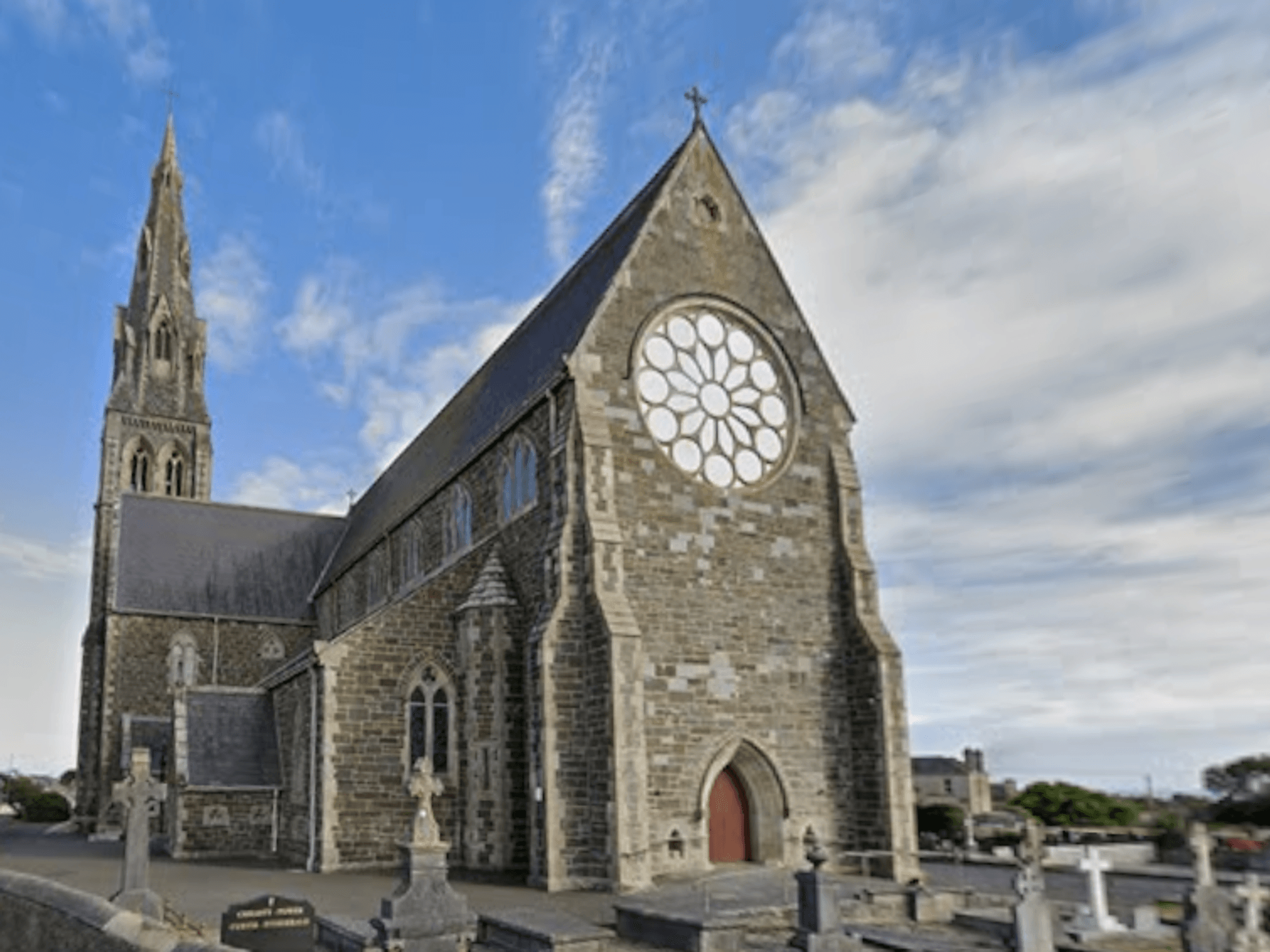 Woman seriously injured after suspected stabbing at Catholic church in Ireland