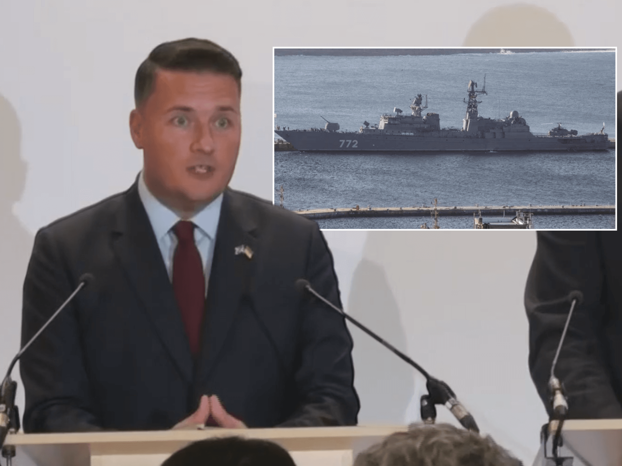 Wes Streeting issues warning to ‘irresponsible’ Vladimir Putin after warship opens fire near Brit...