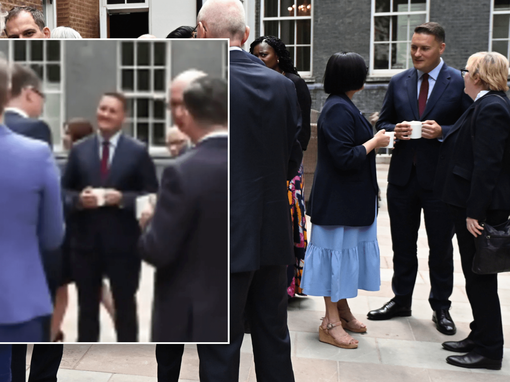 Wes Streeting and Shabana Mahmood caught laughing about Labour's early prison release scheme