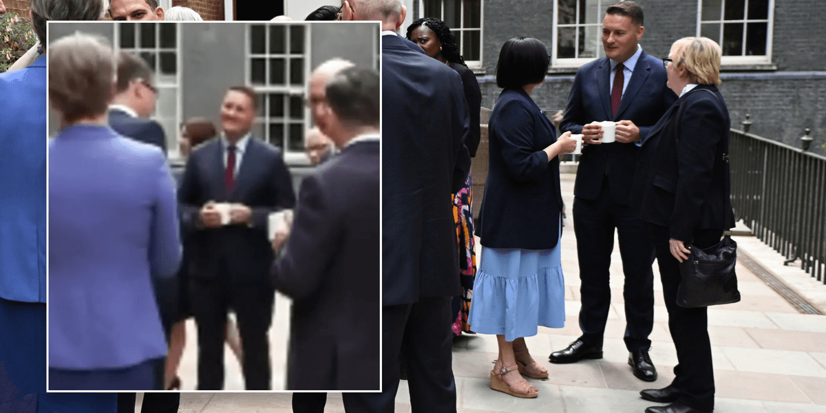Wes Streeting and Shabana Mahmood caught laughing about Labour's early prison release scheme