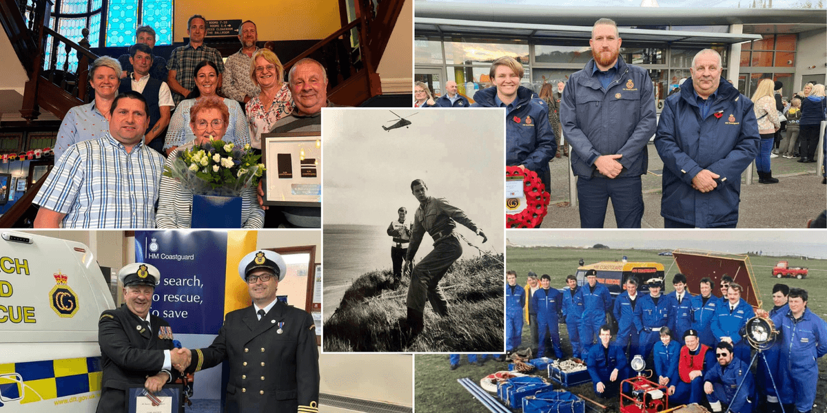 Heroic coastguard hangs up his hat after 42 years of saving lives