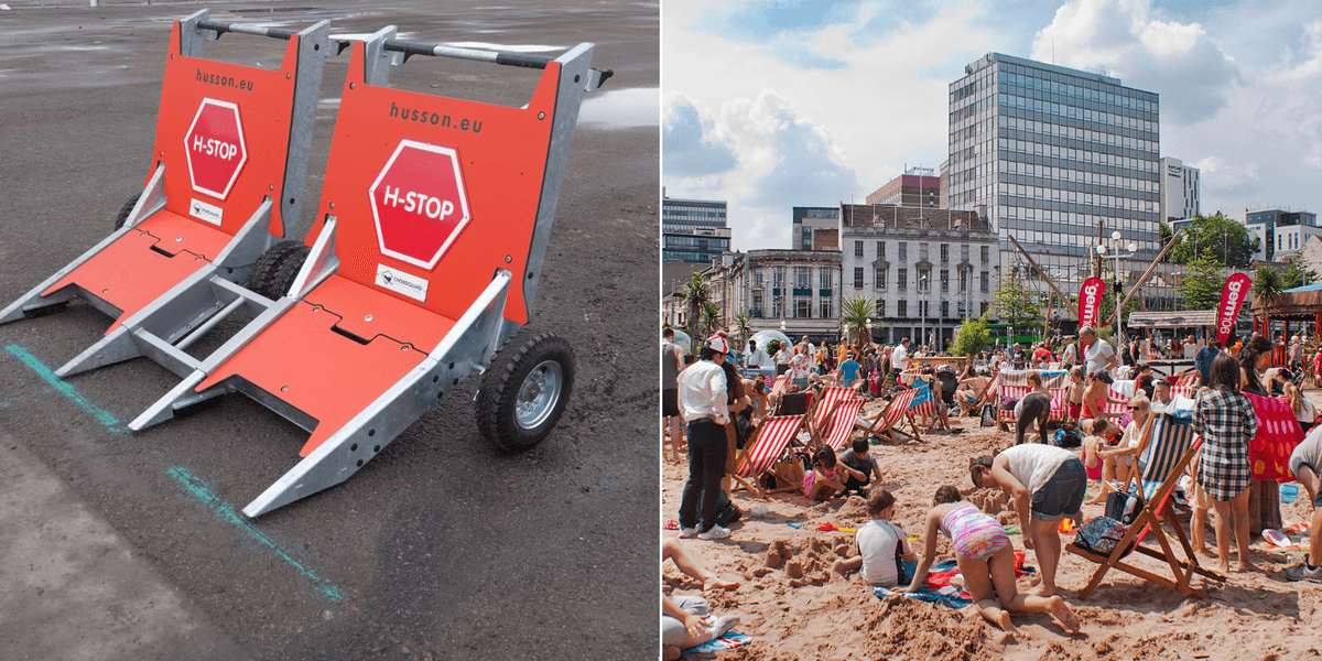 Nottingham erects vehicle barriers to stop terrorist attacks at summer family event