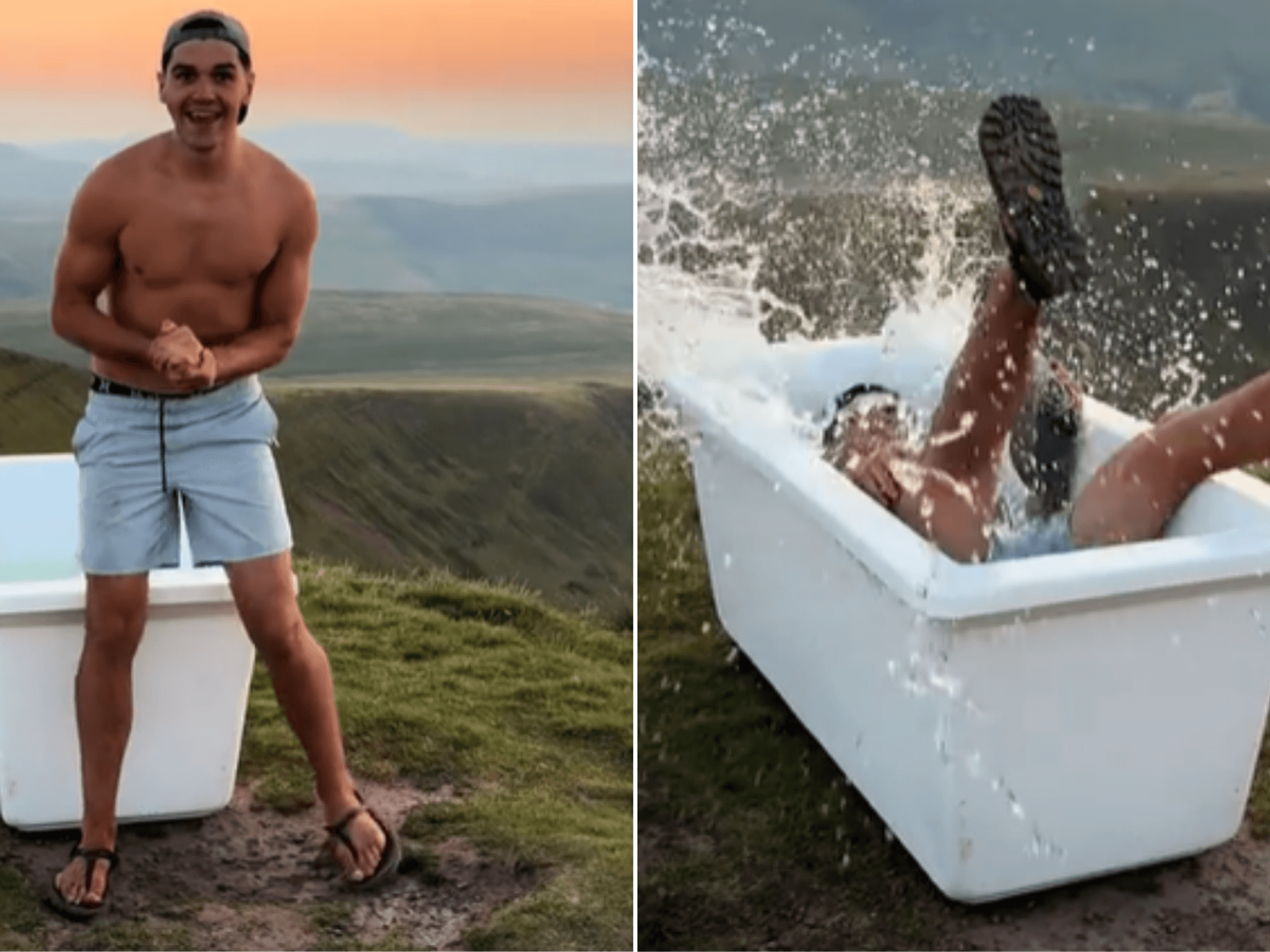 'Honest mistake!' Now influencer apologises for dumping bathtub on mountainside in Welsh national park