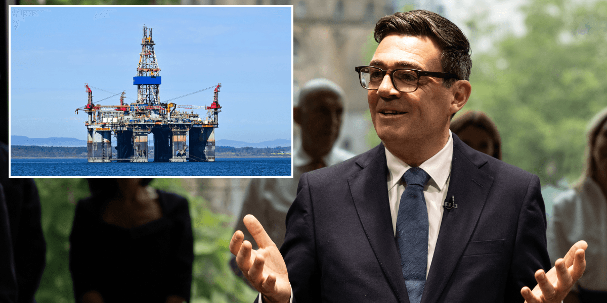 Andy Burnham must maximise the North Sea if he is serious about British industry, experts say: 'Can't come quickly enough!'