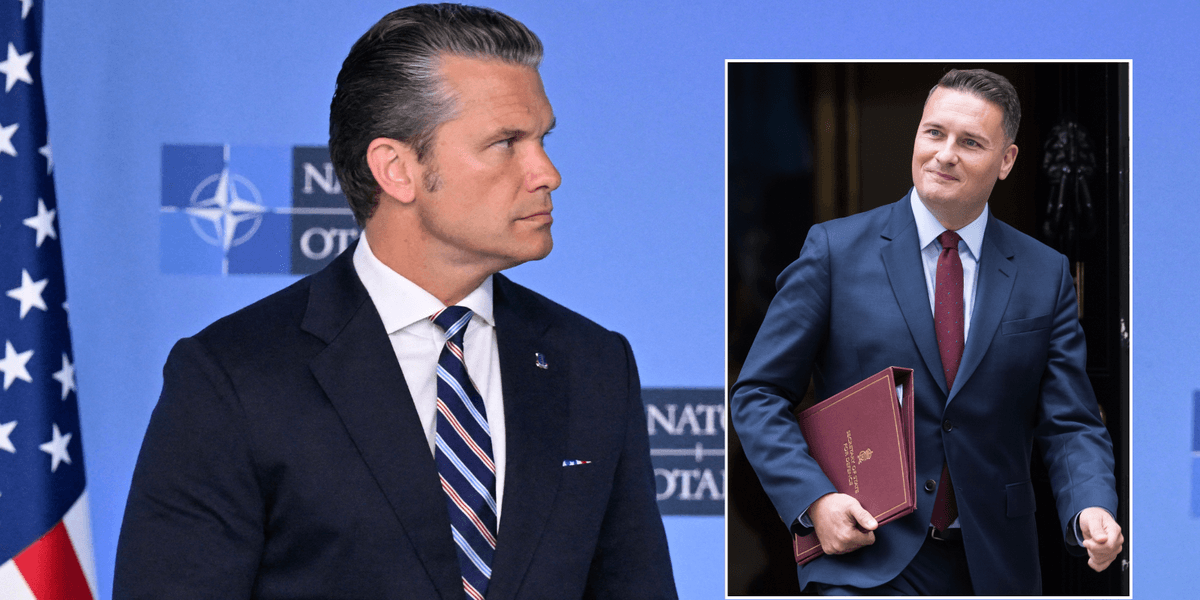 Wes Streeting reaches out to Pentagon chief in bid to repair UK-US relationship