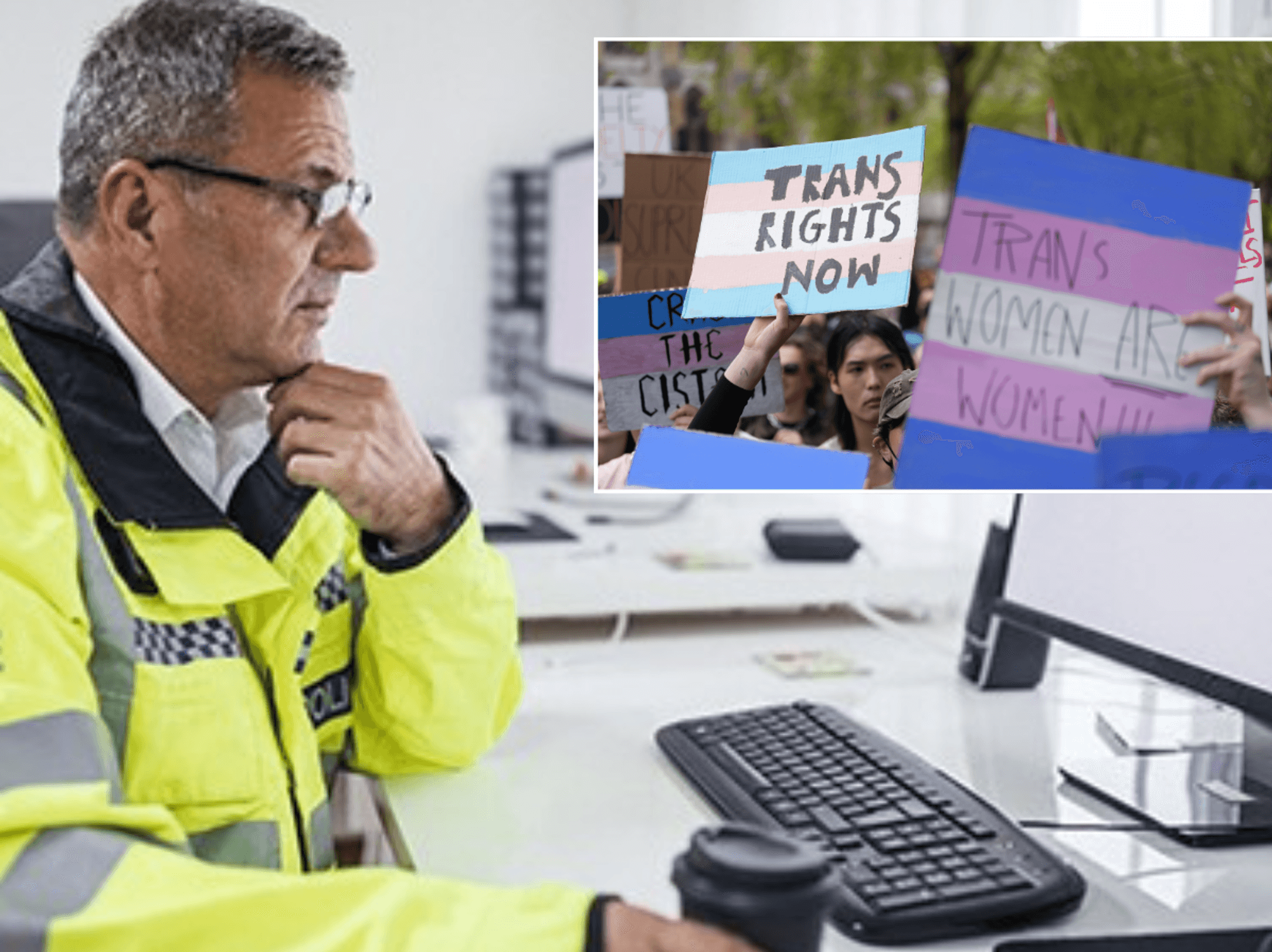 Police force ignores trans Supreme Court ruling and puts biological men in women's-only cells