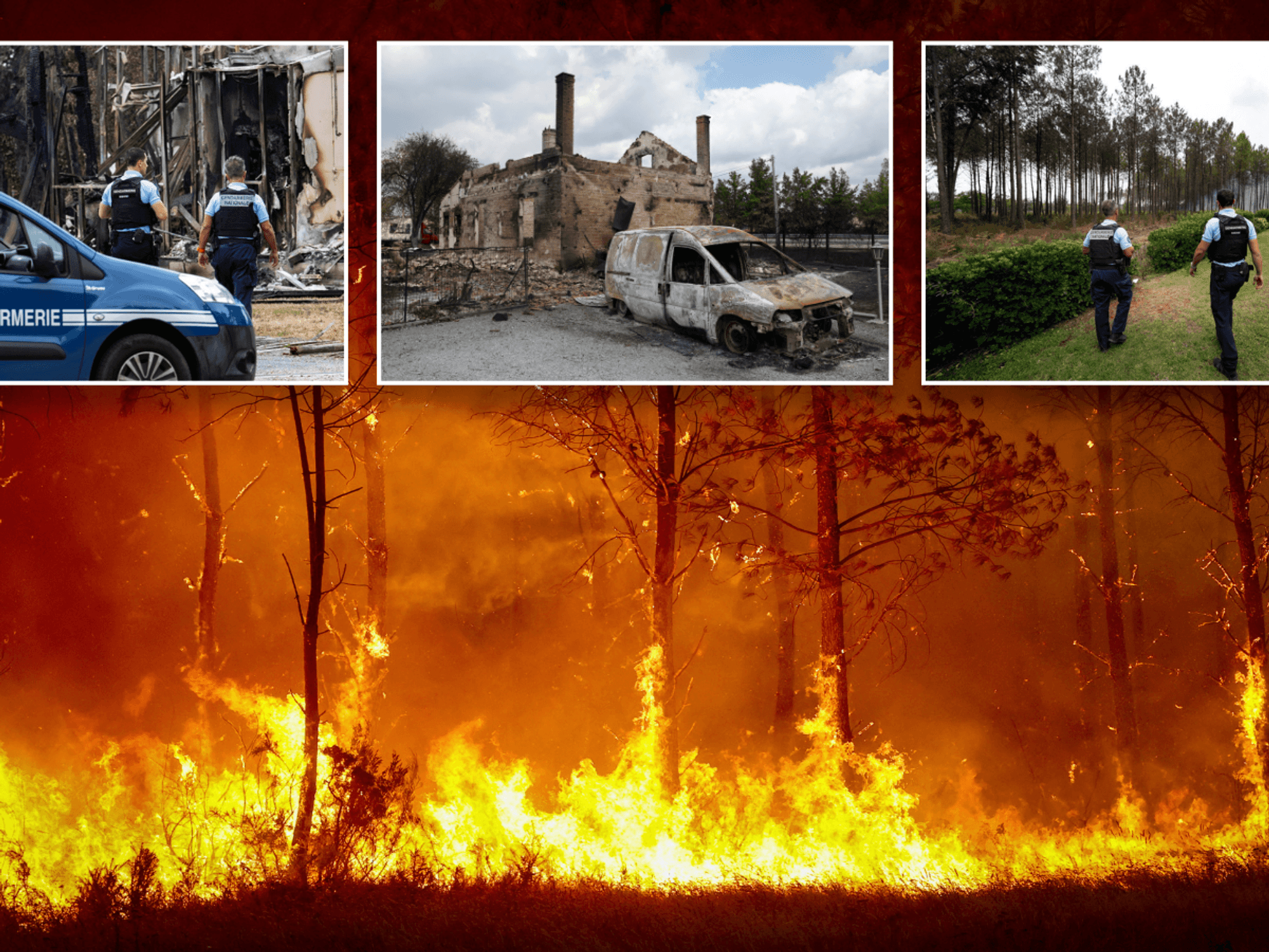 France forced to draft in police to stop burglaries from evacuated homes as Britons ordered to le...
