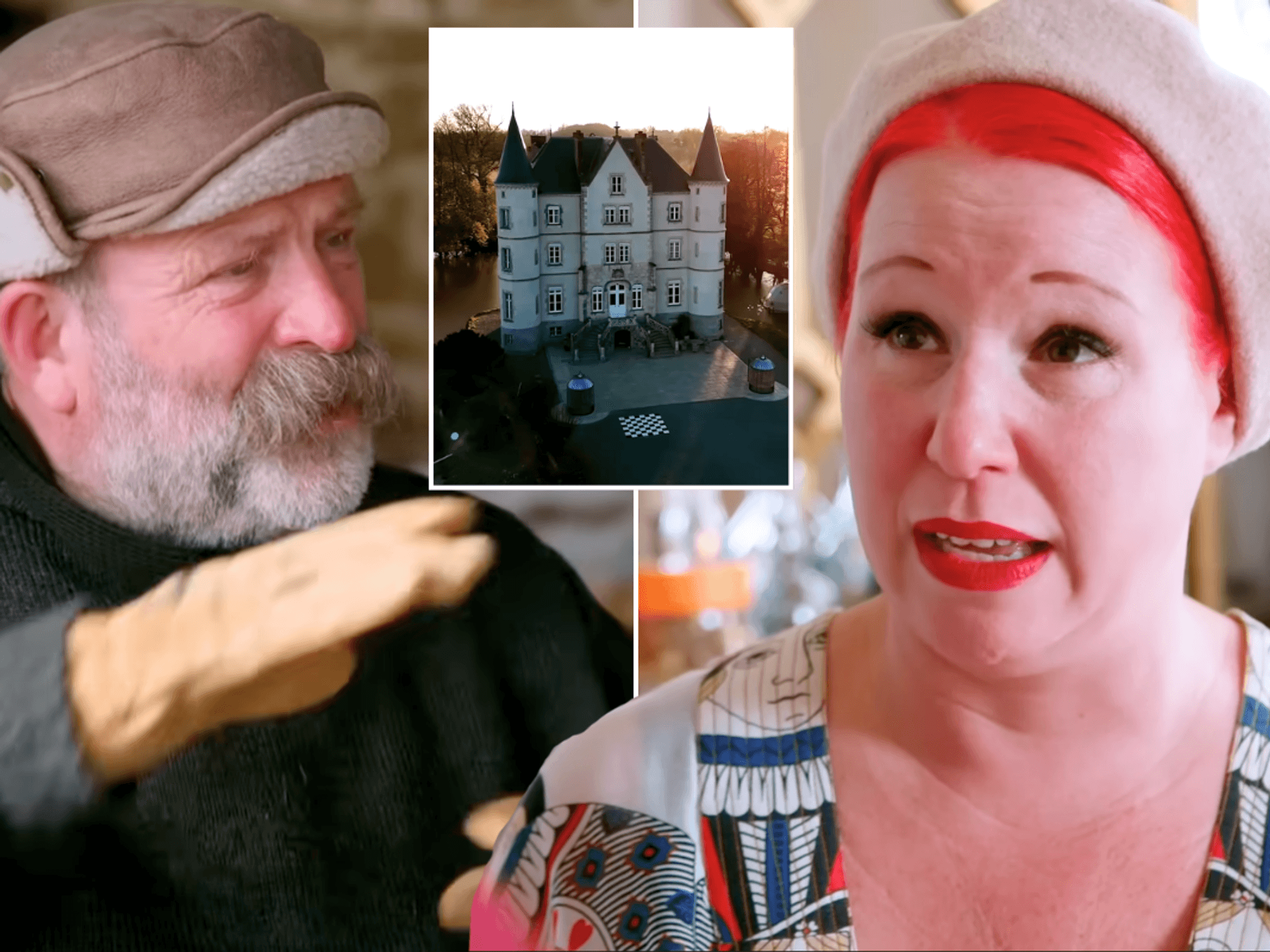 Dick and Angel Strawbridge spill all on 'major undertakings' in new Escape to the Chateau series ...