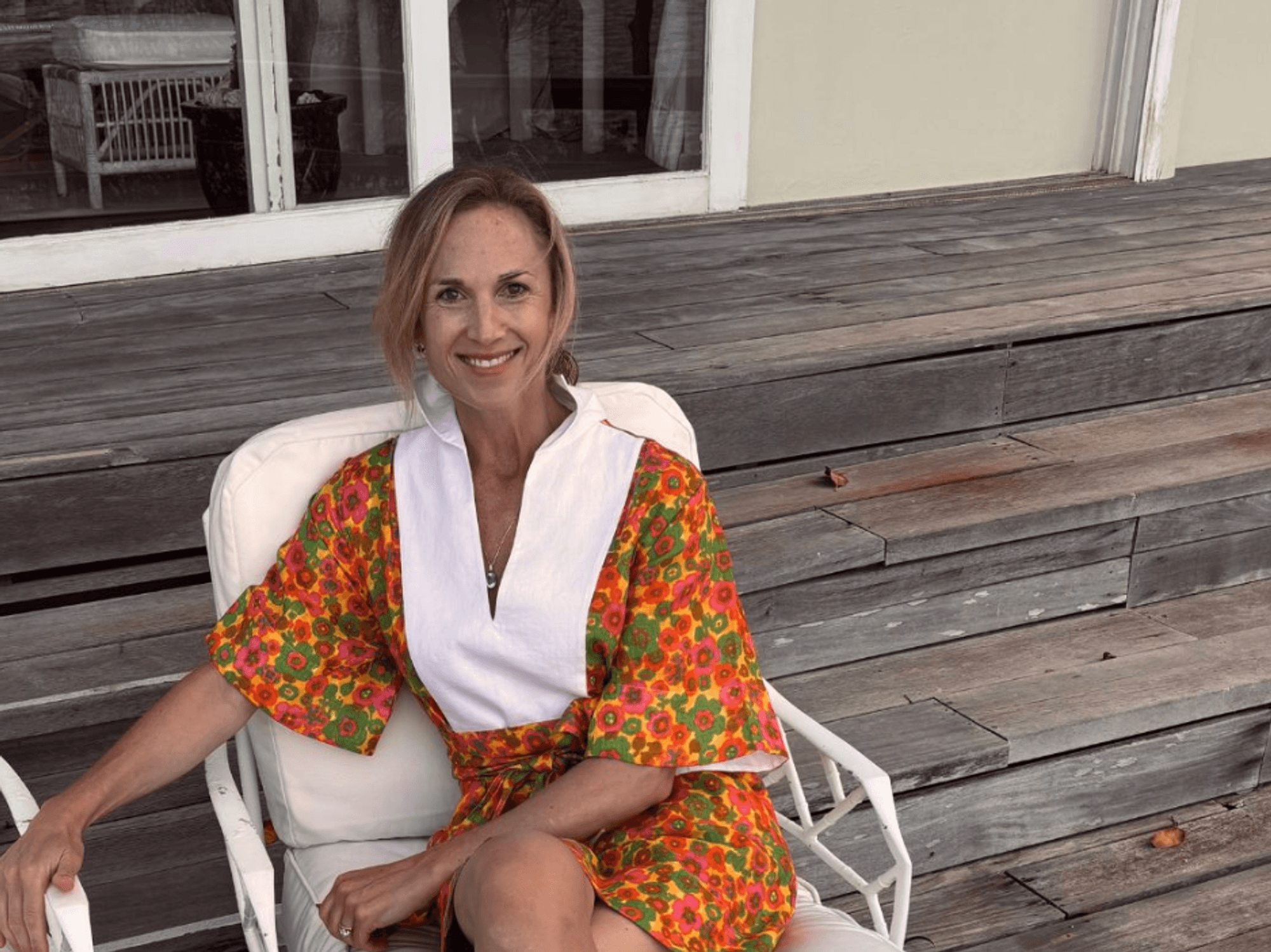 Harriet Phillips stuns in elegant summer dress weeks after lavish wedding