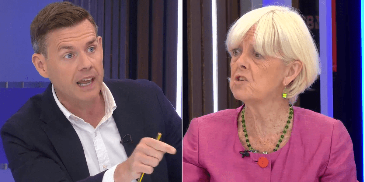‘I’ve had enough!’ Michelle Dewberry forced to intervene in explosive row between Matt Goodwin and Labour peer