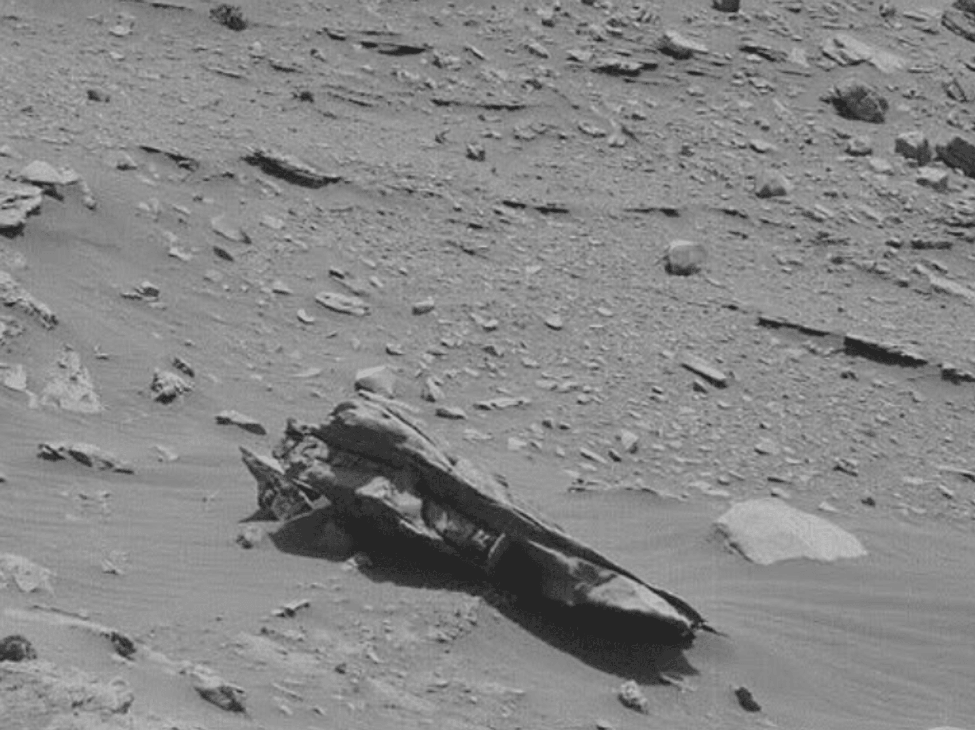 Puzzling object found on Mars sparks theories of extraterrestrial life