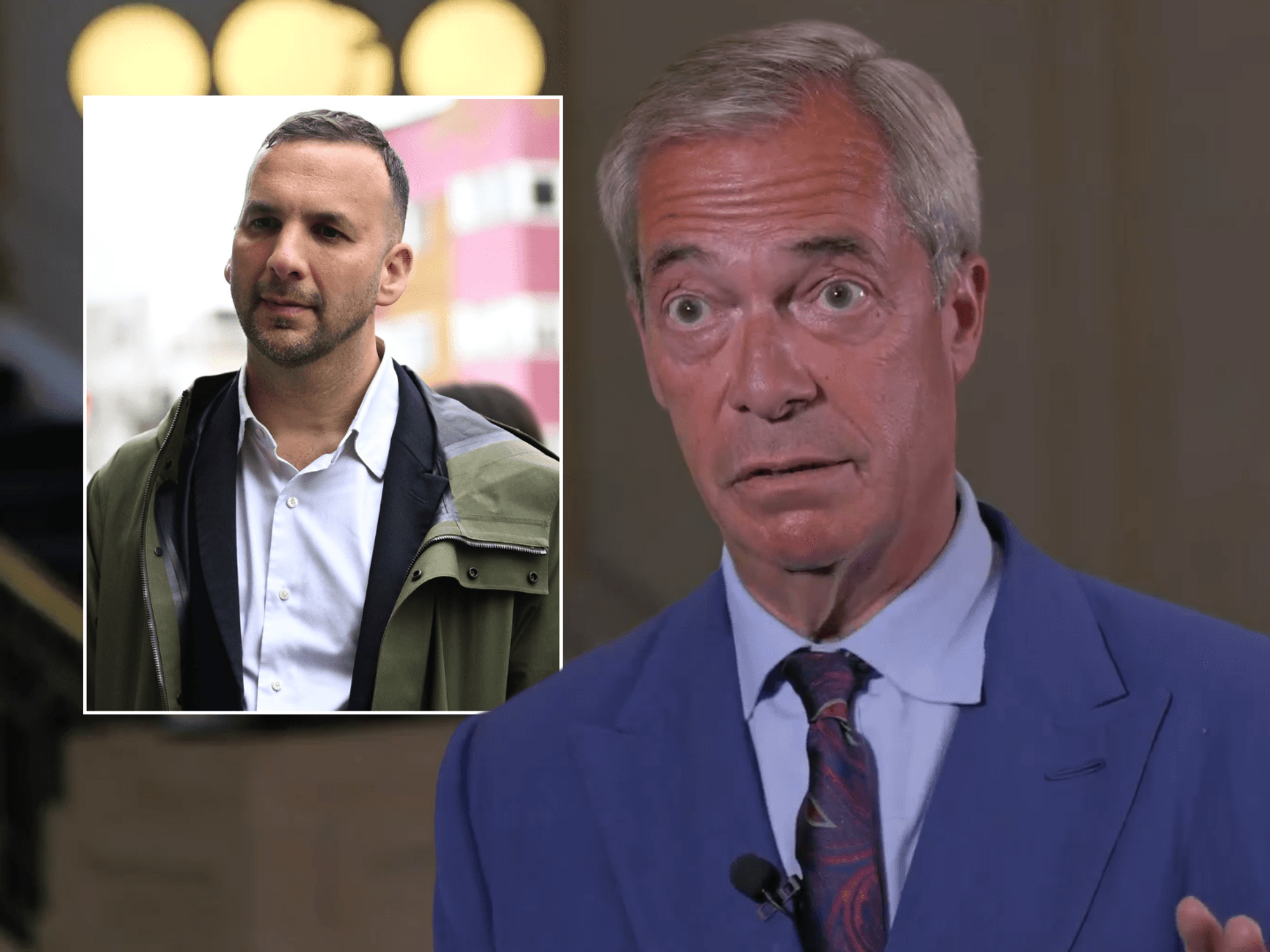 Nigel Farage brands Zack Polanski ‘incapable of acting in a decent way’ after Green leader refuse...