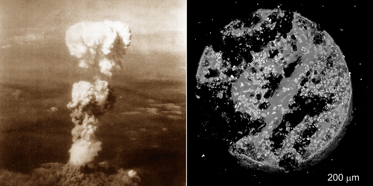 Strange object never seen before on Earth discovered at site of Hiroshima atom bomb blast