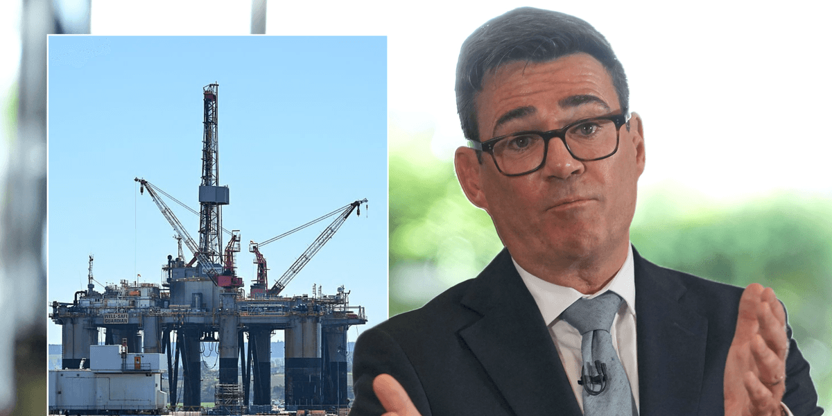 Andy Burnham admits Britain 'cannot ignore' North Sea oil drilling amid cost-of-living crisis