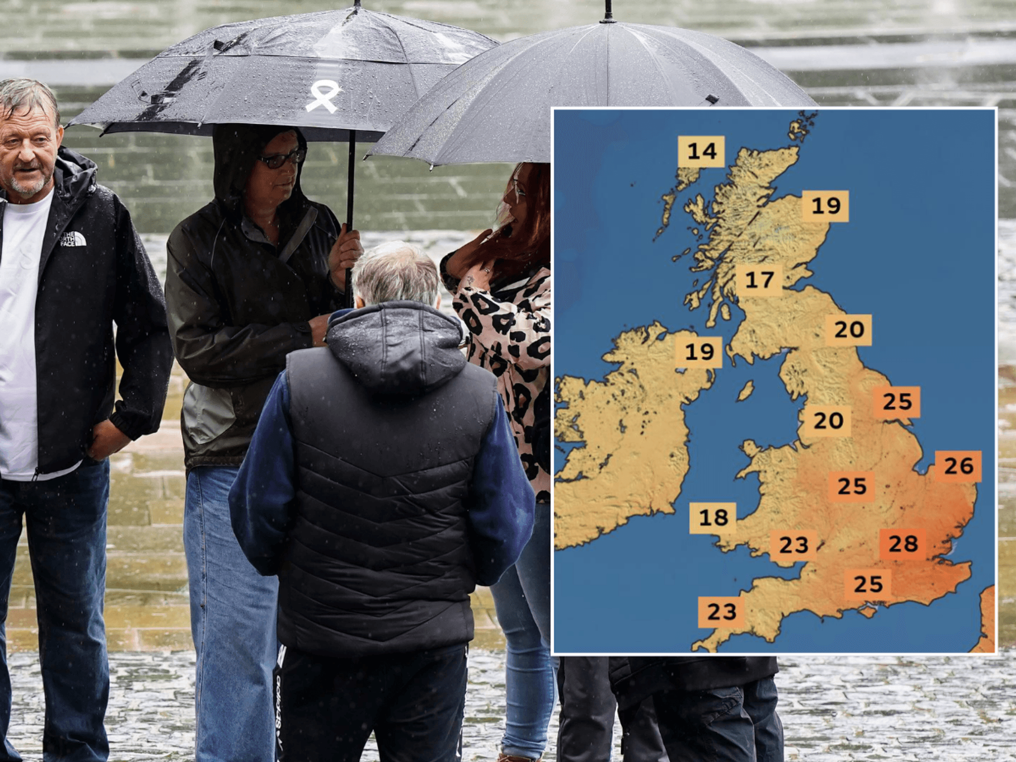 UK weather: Rain to reverse Britain's worst drought in decades 'won't arrive until OCTOBER'