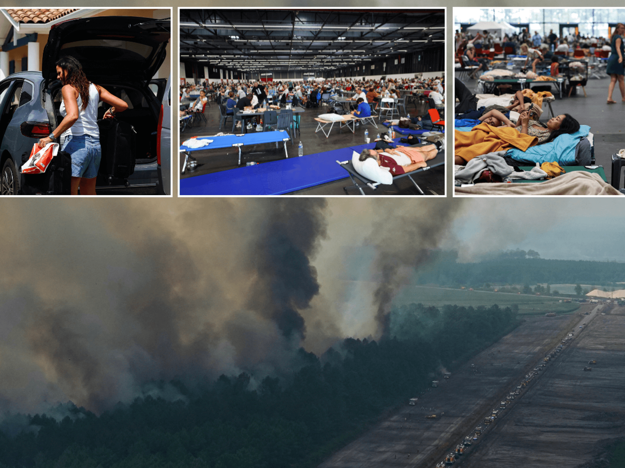 British tourists told to prepare 'evacuation grab bags' amid wildfires raging through Europe
