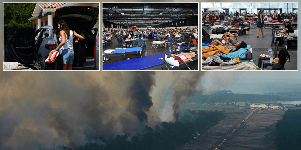 British tourists told to prepare 'evacuation grab bags' amid wildfires raging through Europe