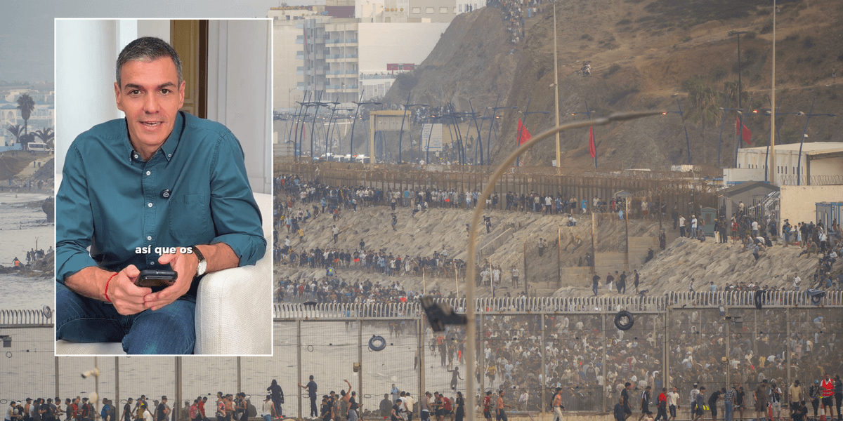 Spain’s socialist leader posts ‘soundtrack of my summer’ Instagram reel while migrants invade country