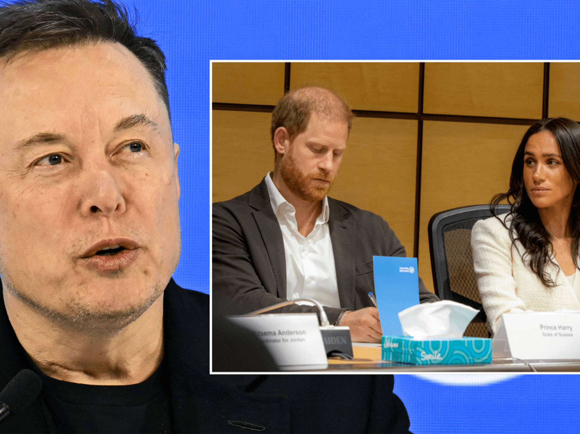 Prince Harry and Meghan Markle take aim at 'trillionaire' Elon Musk in blistering new statement