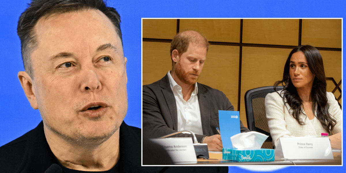 Prince Harry and Meghan Markle take aim at 'trillionaire' Elon Musk in blistering new statement