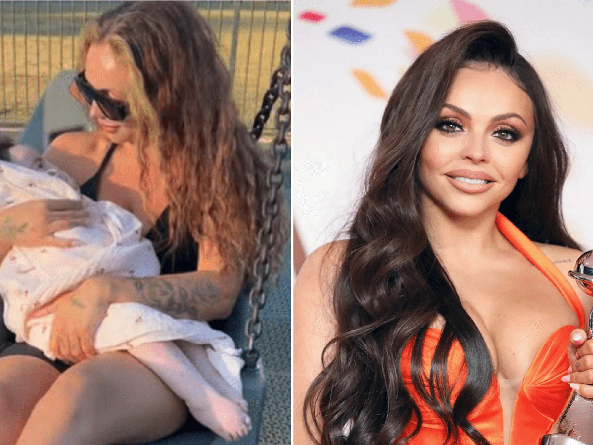 Jesy Nelson shares emotional update as ‘bravest’ twin daughters undergo surgery: ‘I got their faces back’