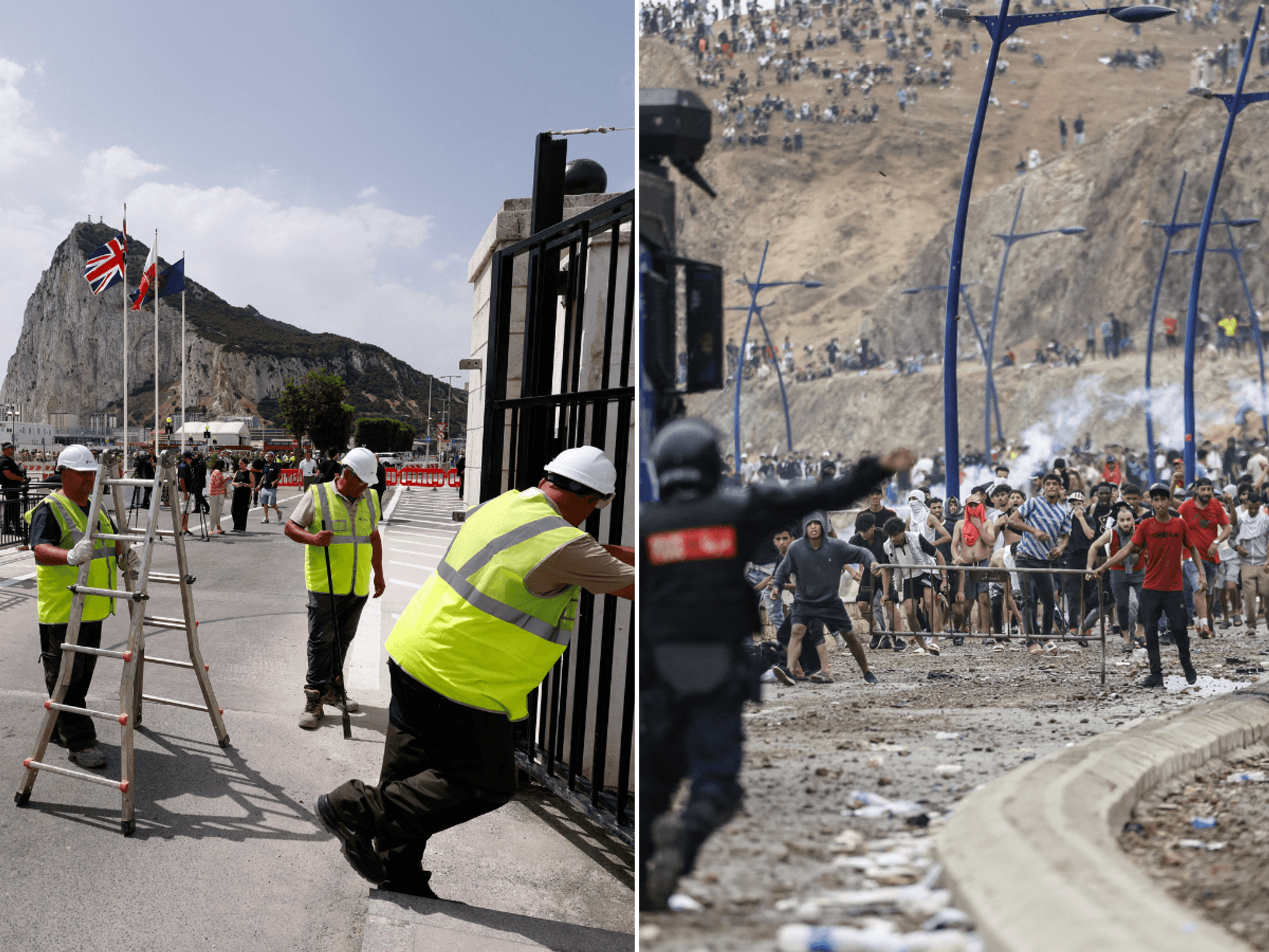 Gibraltar now 'at risk of African invasion' as second migrant flood threatens Spain