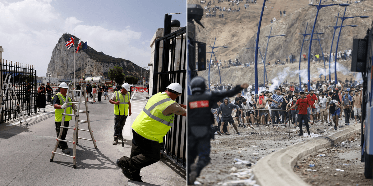 Gibraltar now 'at risk of African invasion' as second migrant flood threatens Spain