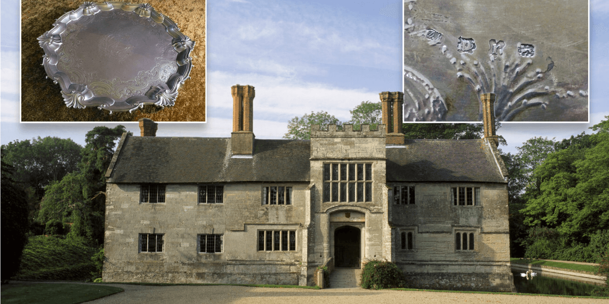 Manhunt underway after hoard of rare silver antiques stolen from National Trust manor house