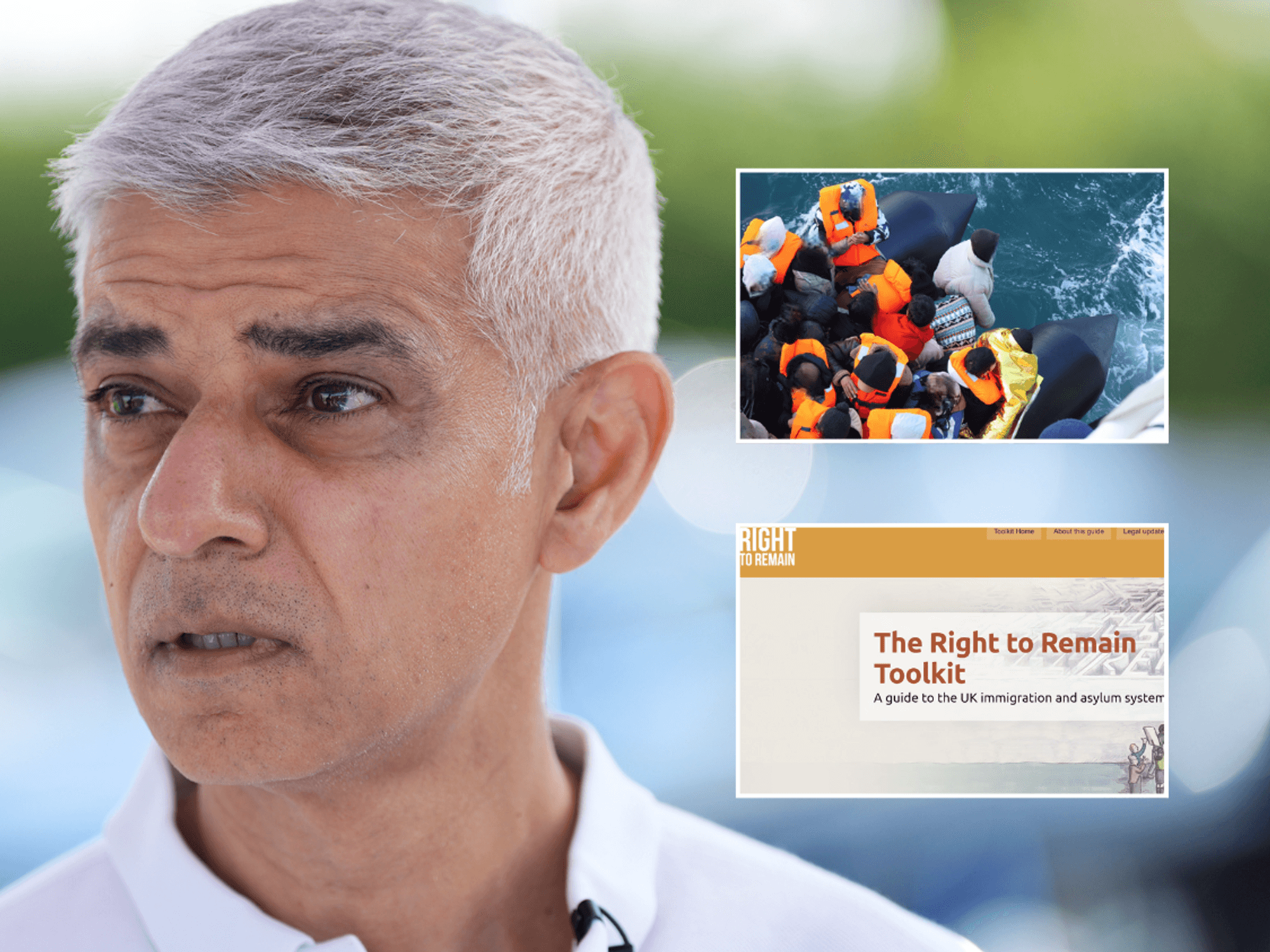 Sadiq Khan's City Hall among authorities recommending 'pro-open borders' charity's asylum toolkit
