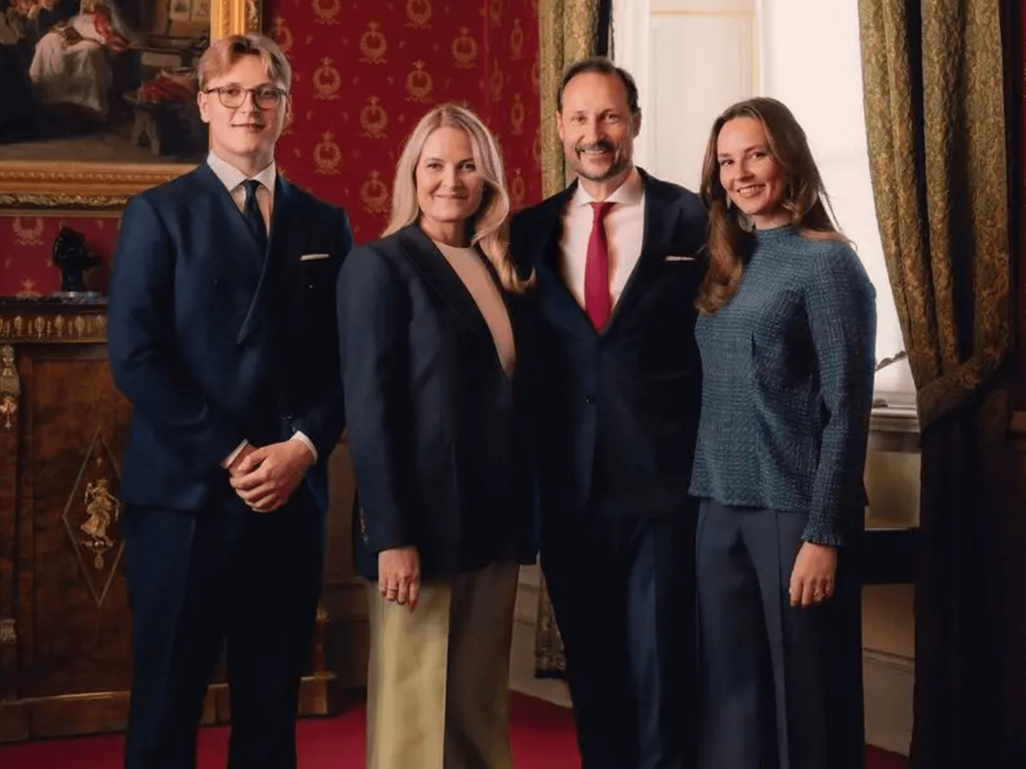 Norway's Royal Family releases new portrait to mark Crown Princess Mette-Marit's birthday