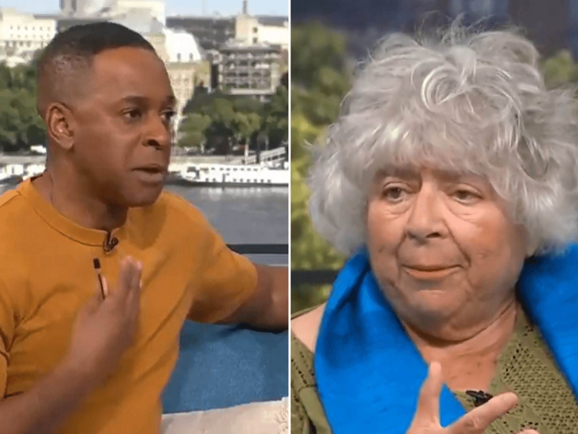 Miriam Margolyes embroiled in 'racism' row as fans slam 'embarrassing' remark to Andi Peters