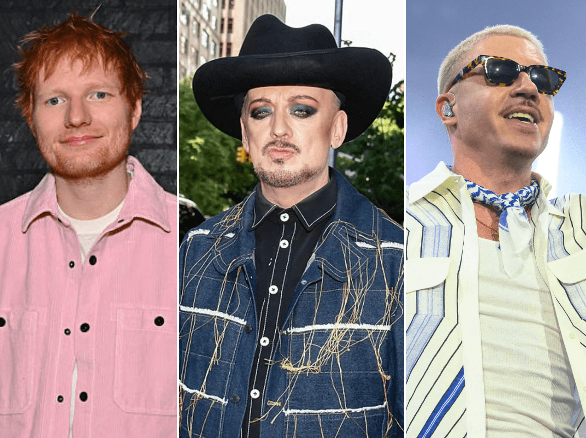 Boy George launches blistering attack on Ed Sheeran over Macklemore 'Free Palestine' row: 'No spine!'