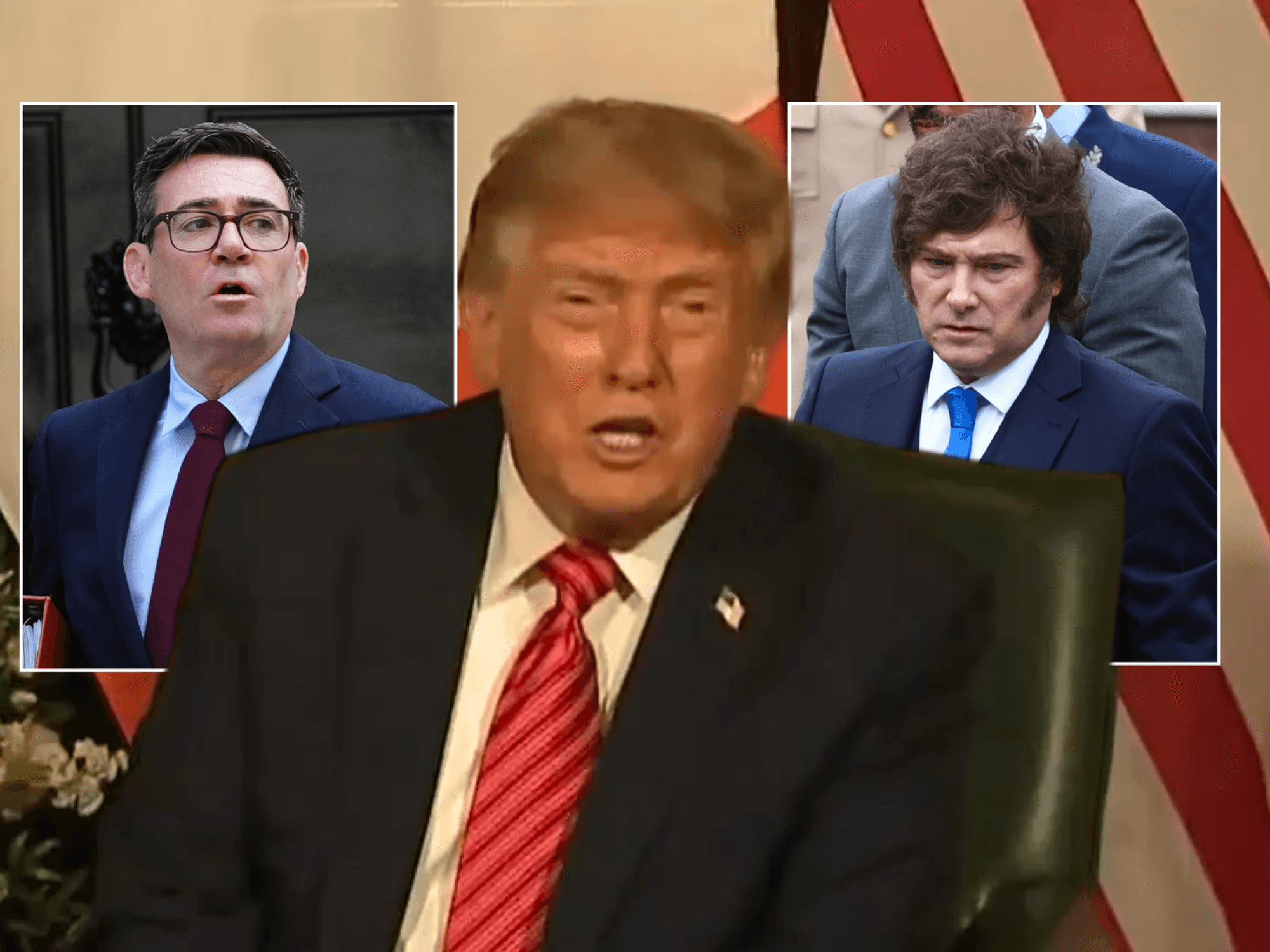 Donald Trump tells GB News he will ‘settle’ Falklands dispute between Britain and Argentina to av...