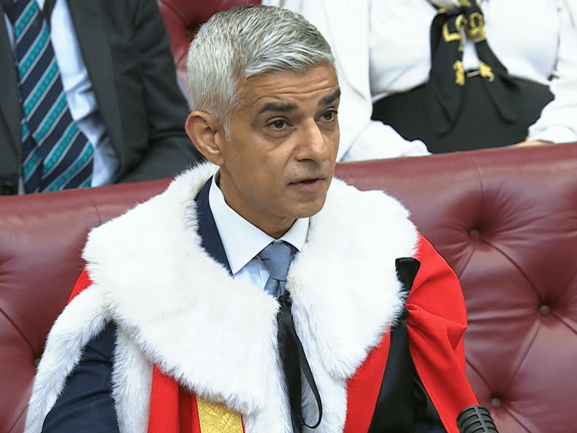 Sadiq Khan sworn into House of Lords... despite calling for chamber's abolition just four years ago