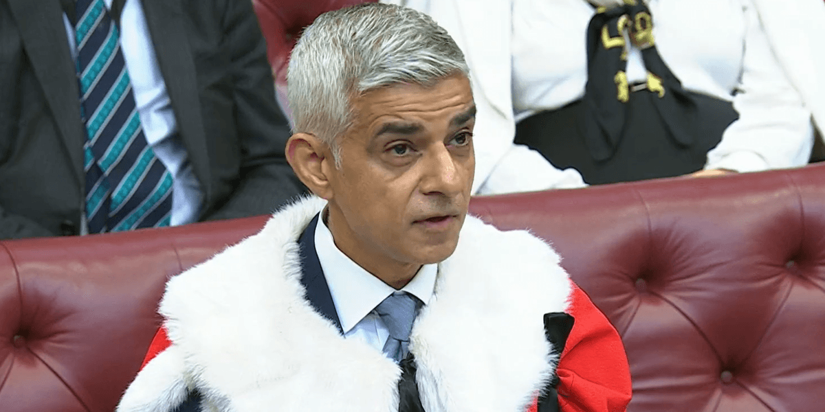 Sadiq Khan sworn into House of Lords... despite calling for chamber's abolition just four years ago