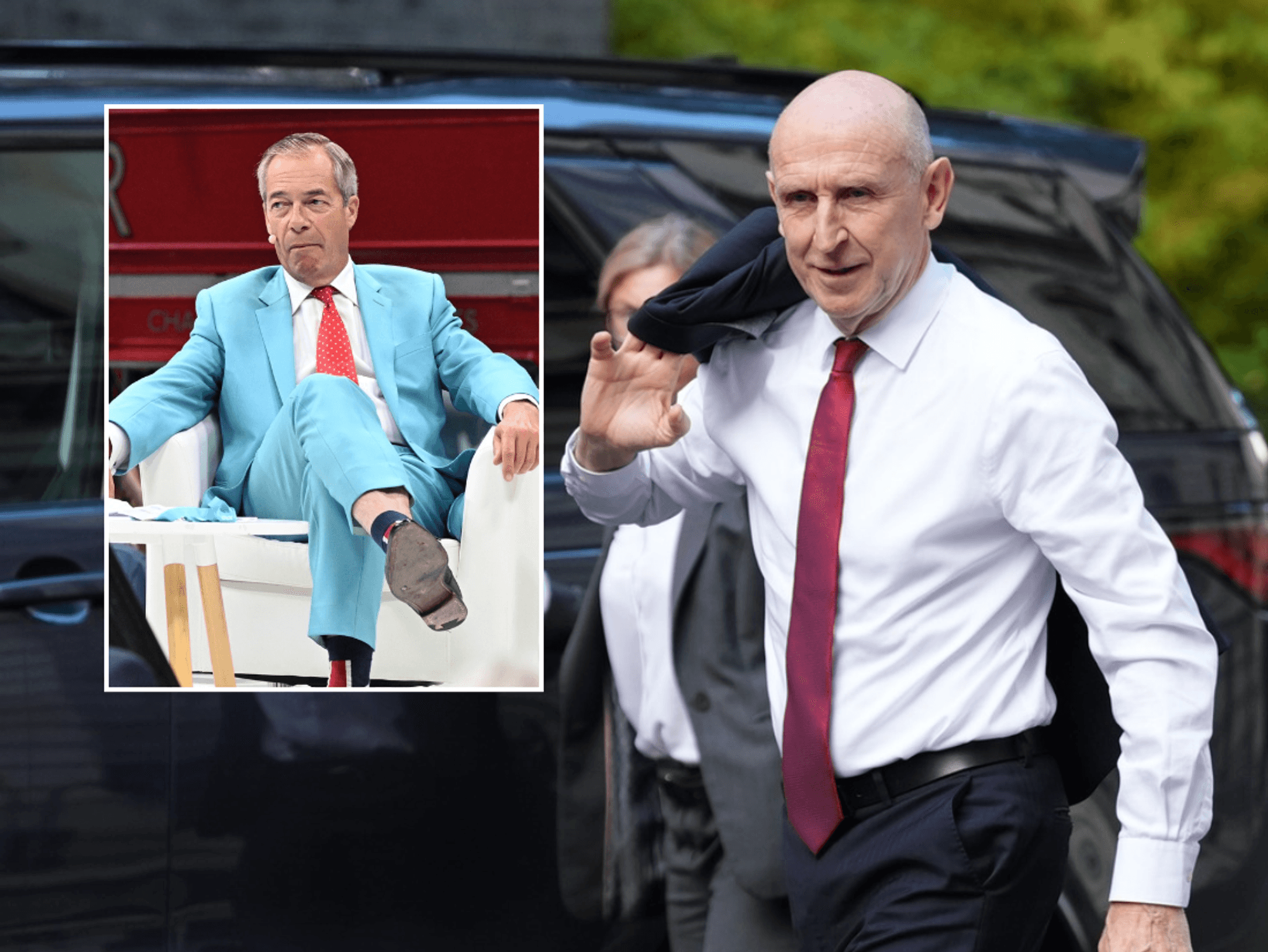 Labour accused of cronyism over TUC boss's Bank of England role after war of words with Nigel Farage