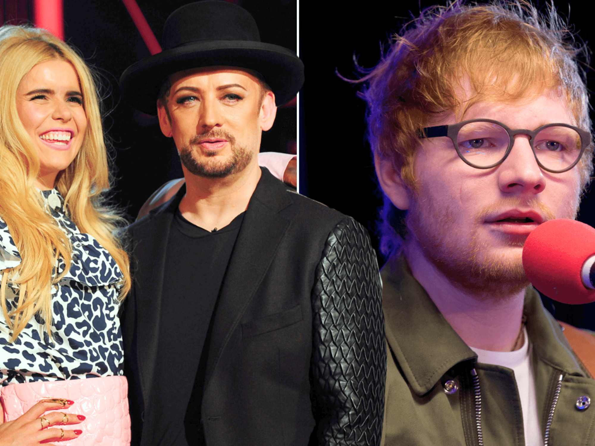 Boy George ignites feud with former The Voice co-star Paloma Faith over 'radical' Ed Sheeran-Pale...