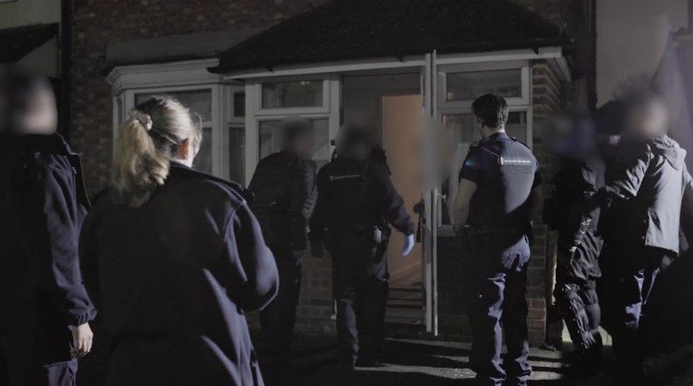 Immigration raid