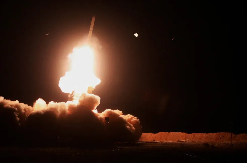 Iran missile laucnh