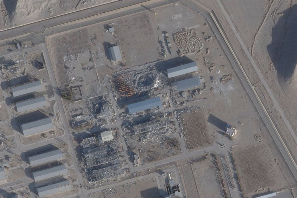 Iran nuclear programme destroyed