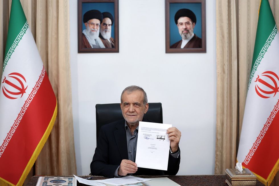 Iranian President Pezeshkian signs memorandum of understanding