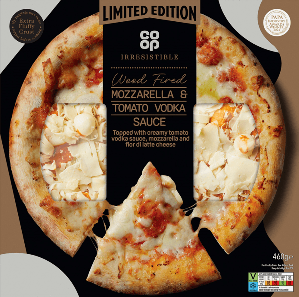 Irresistible Mozzarella and Tomato Vodka Sauce Pizza
