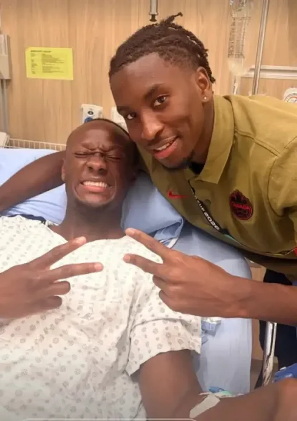 Ismael Kone has remained upbeat despite suffering a horrific leg break that ended his World Cup campaign during Canada's 6-0 victory over Qatar