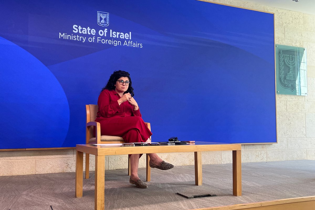 Israeli Deputy Minister of Foreign Affairs Sharren Haskel
