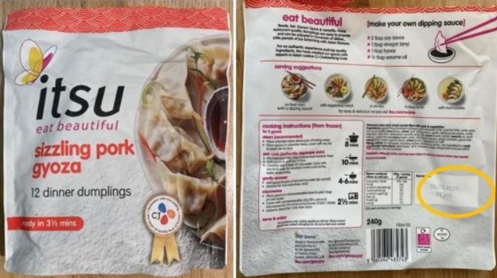 itsu gyozas