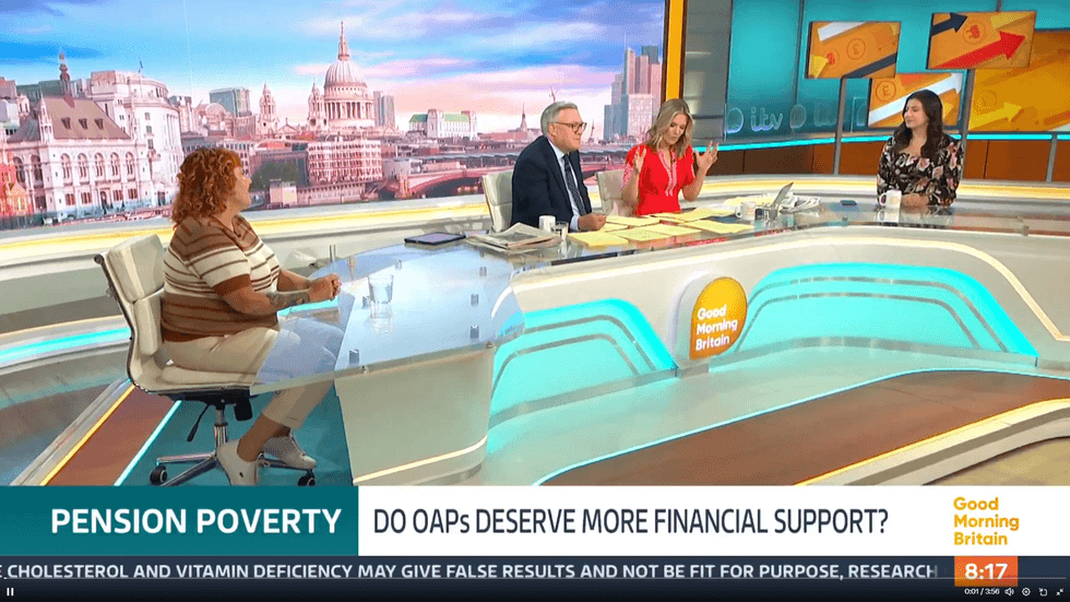 ITV GMB: Ed Balls and Charlotte Hawkins