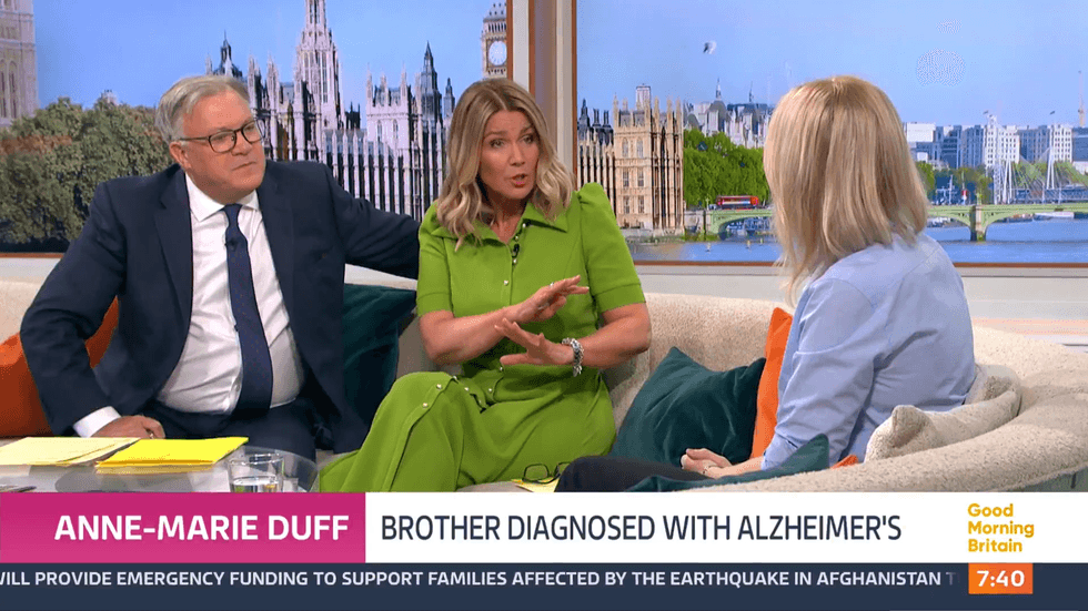 ITV GMB: Susanna Reid and Ed Balls