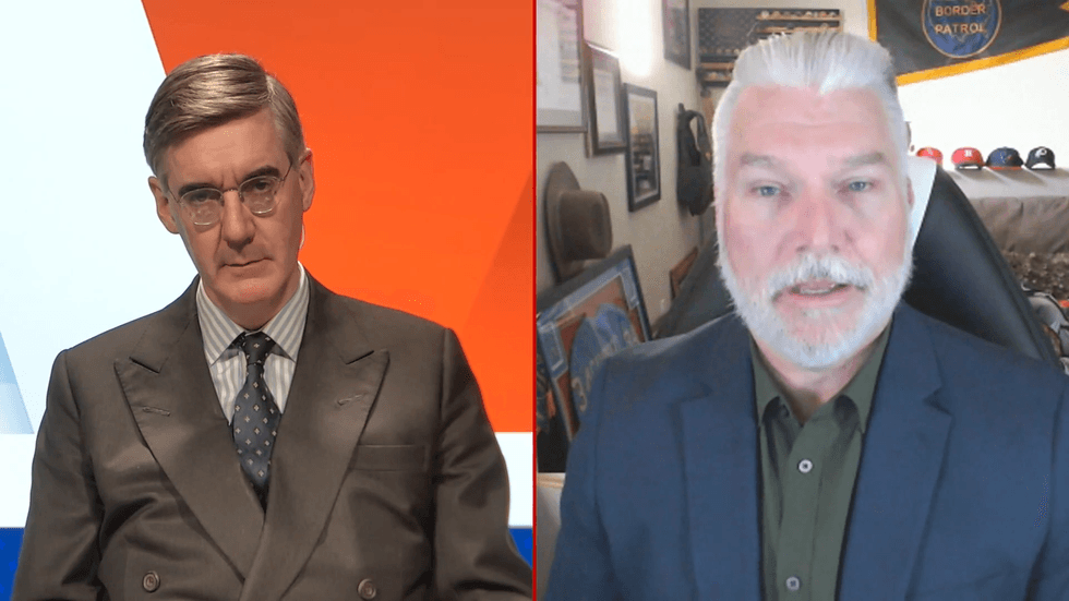 Jacob Rees-Mogg and Chris Clem